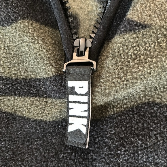 Pink Crop Camp Sweatshirt - Picture 3 of 6